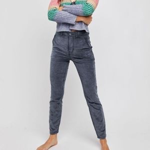 NWT Free People Fine Line Straight Corduroy
